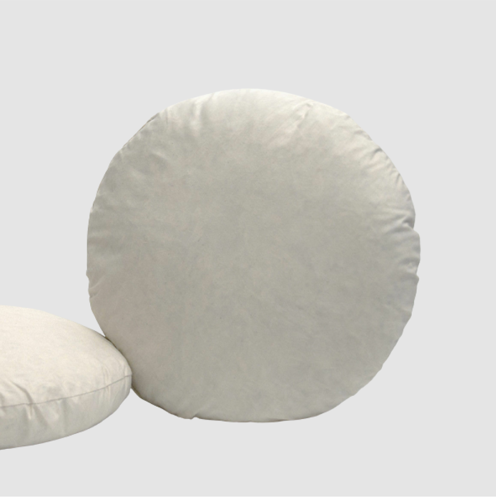 Round top cushion inners