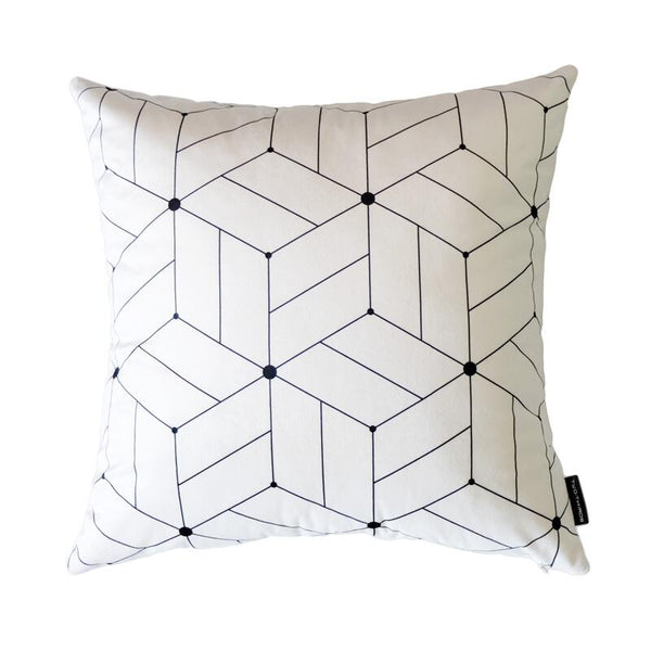 Cushion Cover white Pattern