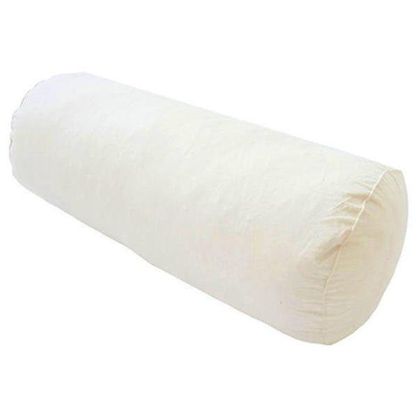 Customised Duck Feather Bolster Roll Cylinder Cushion Pads Fillers Inner Insert  with Cambric Cotton Down Proof Cover