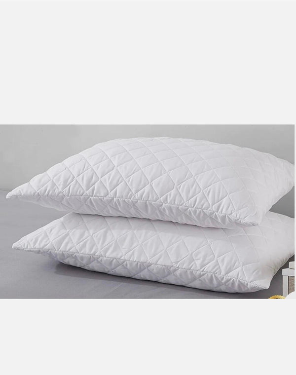 Hotel Quality Quilted Super Soft Hollowfibre/Polyester Deep Support pillow 1,2,4