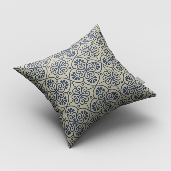 Classic Flower Inspired Cushion