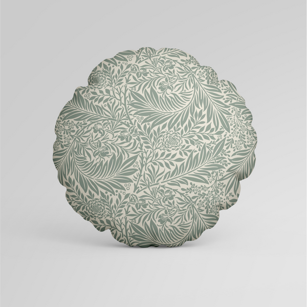 Round Leaf Design Cushion