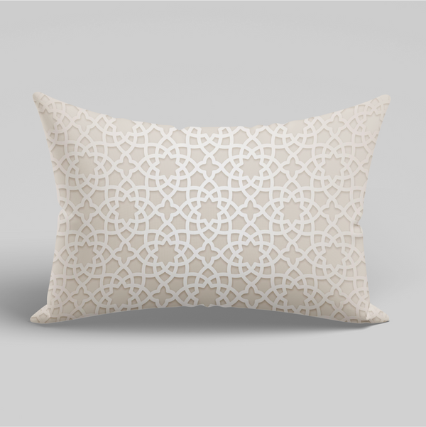 Rectangular Star Inspired Cushion